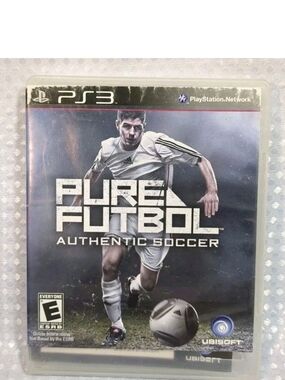 Pure Futbol PS3 Game Case - Blue/White Cover